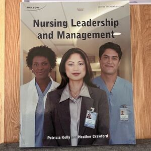 Nursing Leadership and Management. Textbook